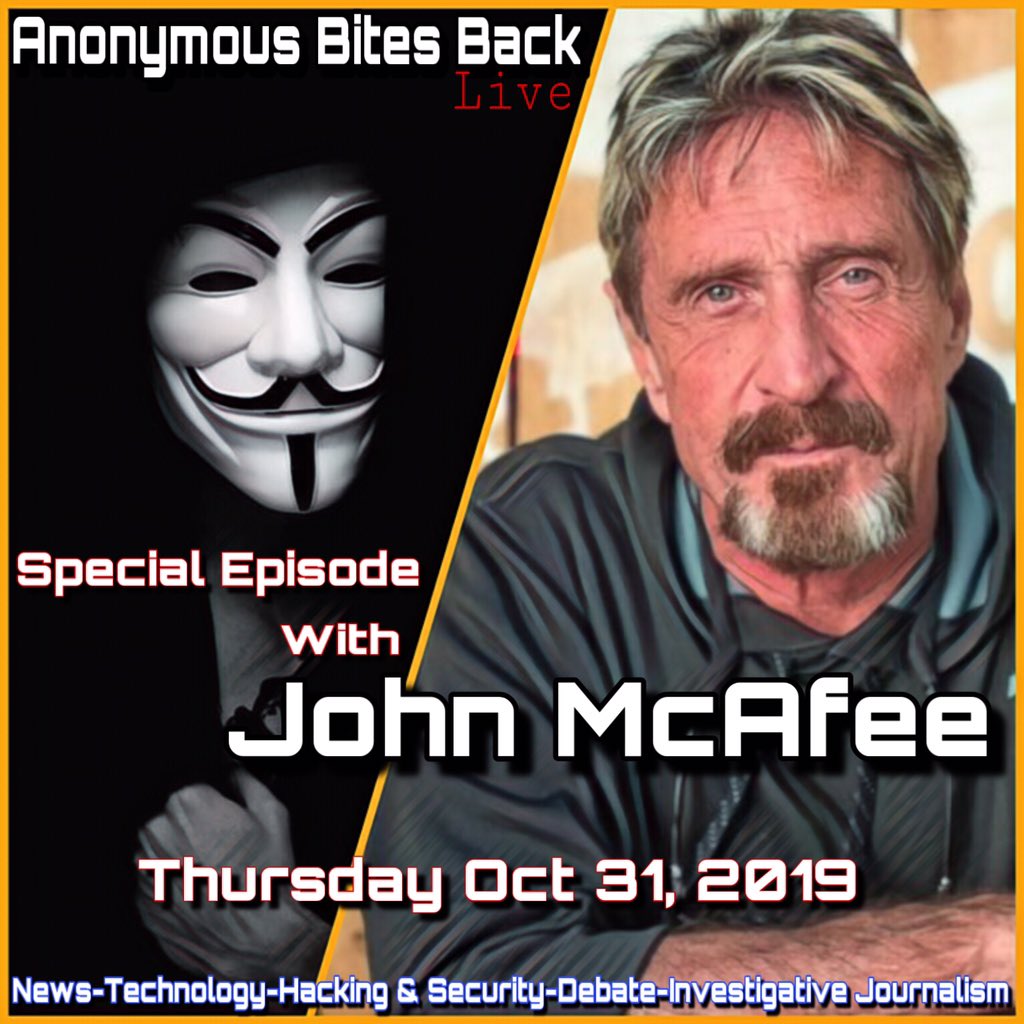 Anonymous Bites Back meets John McAfee on air!