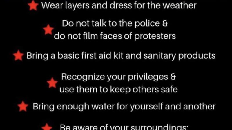 How to Protest Safely