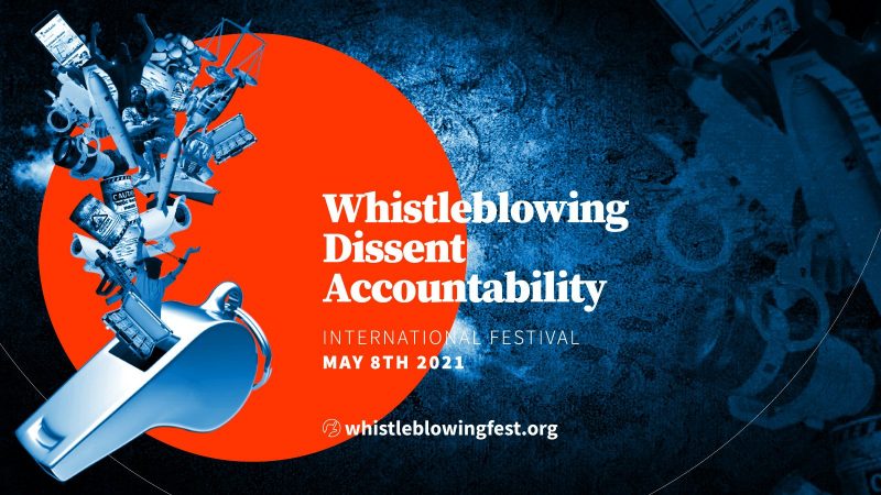Attend the International Festival of Whistleblowing, Dissent and Accountability this weekend (May 8)