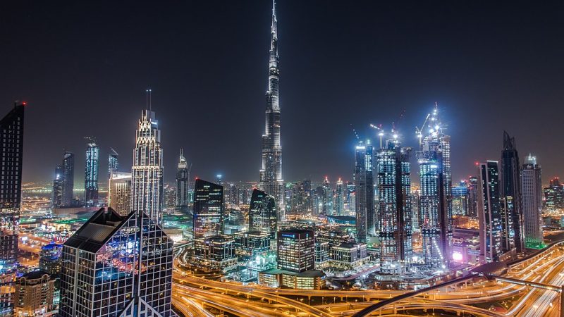Dubai Skyline a Night - Pexels