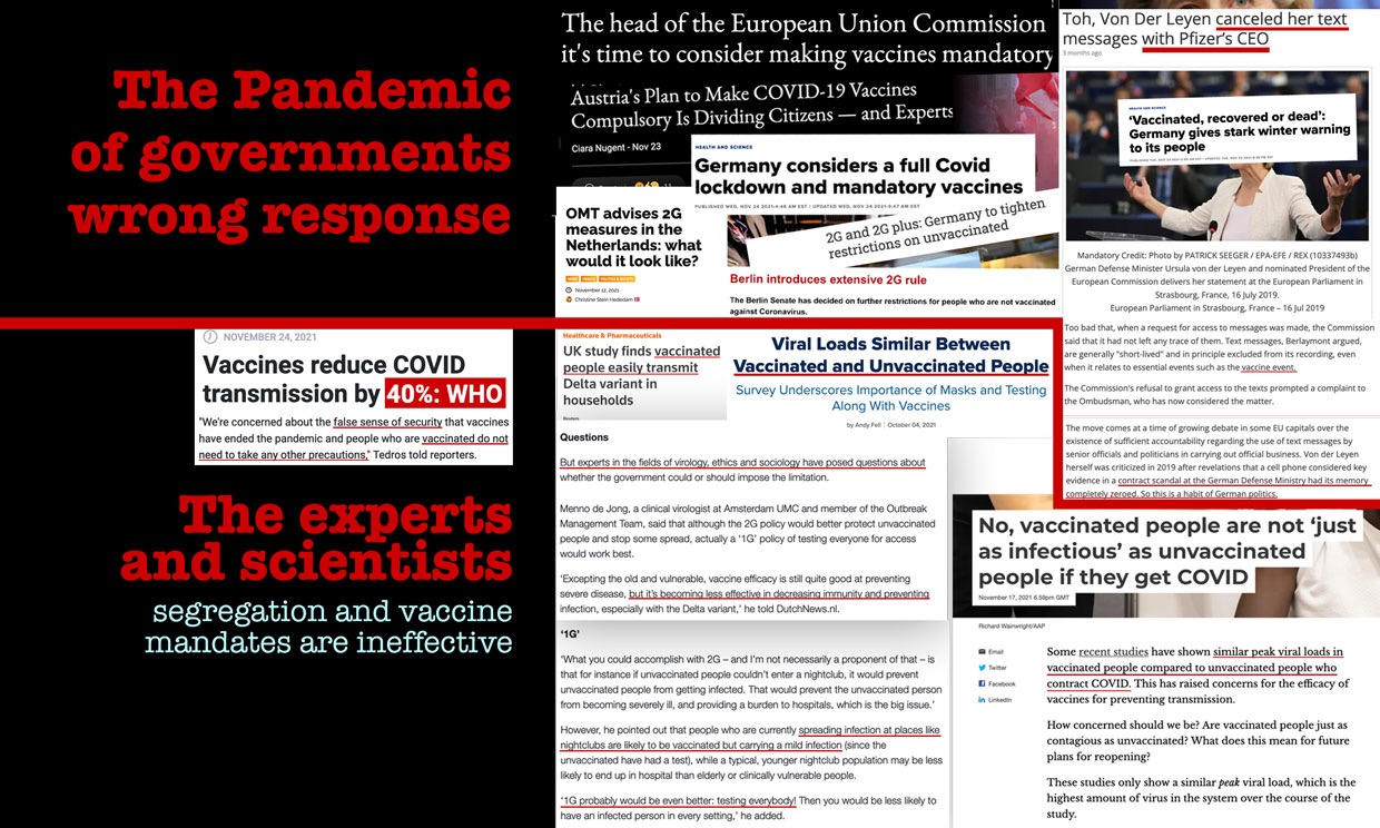 Europe in Chaos – the Pandemic of Leaders Wrong Response